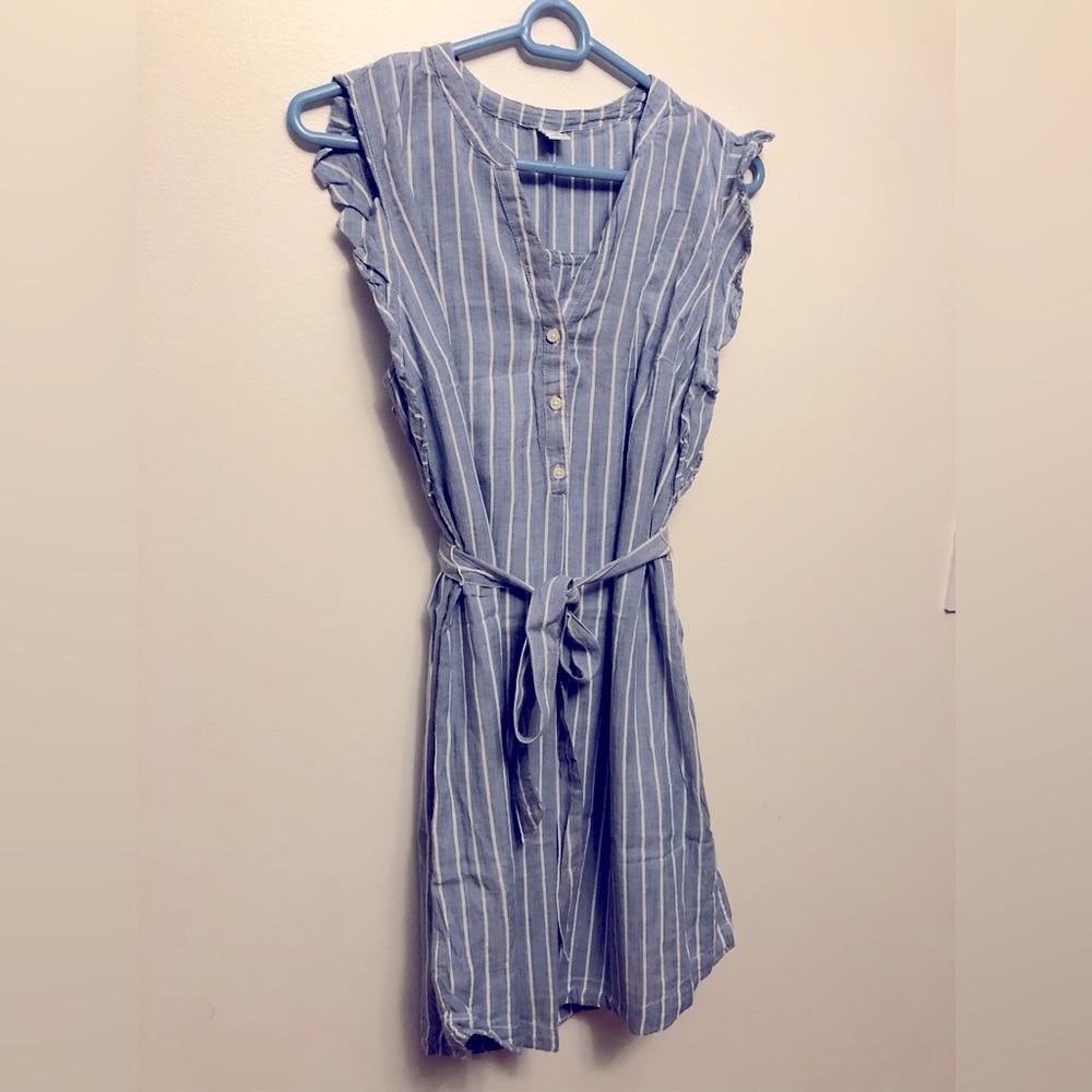 Light cotton dress with slip